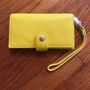 Coach Leather Wristlet NWT